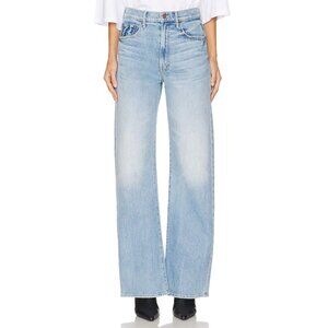 MOTHER The Petite Lasso Sneak Jeans Ivy League Cowboy Blue